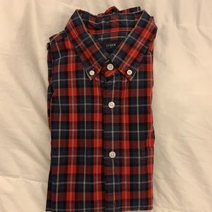 J. Crew men’s plaid shirt size Medium